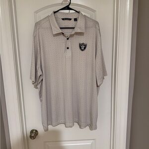 Cutter & Buck Light Gray Polo Shirt